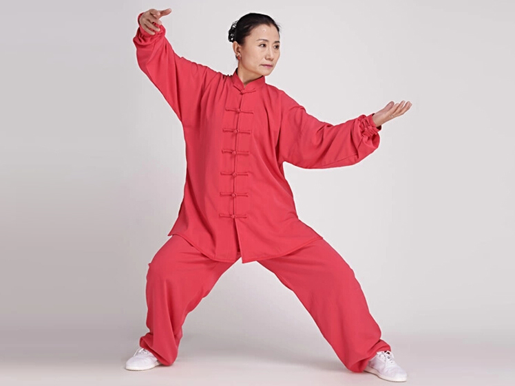 Tai Chi Clothing Long-sleeve Casual Style Linen Suit